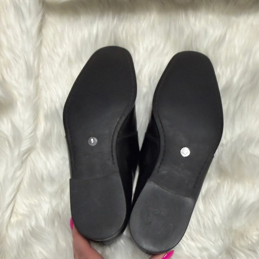 Gucci GG Embossed Black Leather Men's Slip-Ons 9